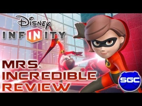 Disney Infinity Mrs. Incredible Figure Unboxing with Gameplay