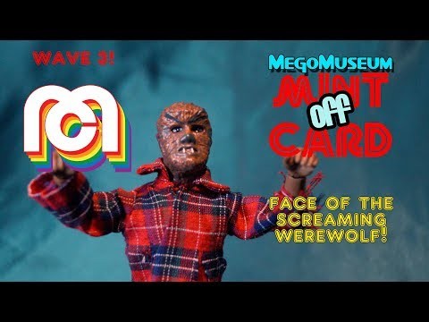 Mego Face of the Screaming Werewolf Action Figure Review