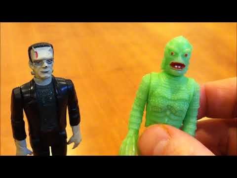 REMCO UNIVERSAL MINI MONSTERS Creature &amp; Frankenstein - Mike Plays With Vintage Toys #66