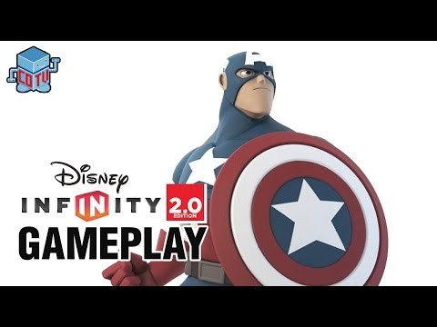 Disney Infinity 2.0 CAPTAIN AMERICA Gameplay Avengers 01