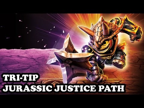 Skylanders Imaginators - Tri-Tip - Jurassic Justice Path - GAMEPLAY