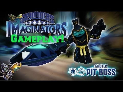 Skylanders Imaginators: Pit boss Gameplay!!
