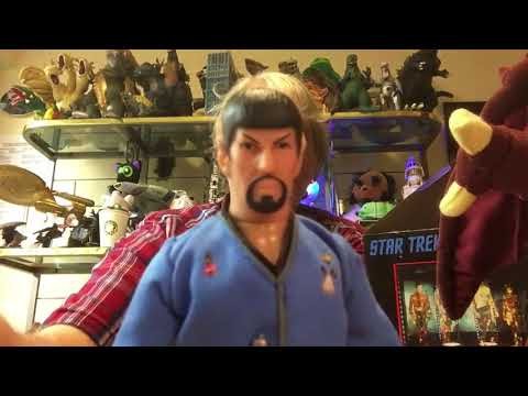 New Mego Target Exclusive 8-inch Star Trek Mirror Universe Kirk Spock Two Figure Set Unboxing