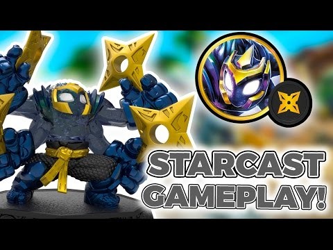 STARCAST GAMEPLAY In SKYLANDERS IMAGINATORS!