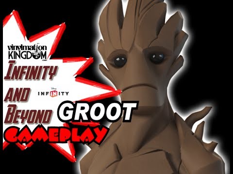 Disney Infinity 2.0 Groot Gameplay - Guardians of the Galaxy