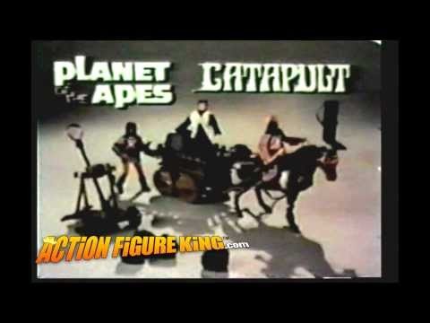 Mego Planet of the Apes Catapult and Wagon Commerical