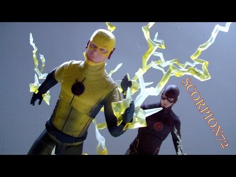 DC COLLECTIBLES REVERSE FLASH from THE FLASH TV SERIES 2 ACTION FIGURE REVIEW