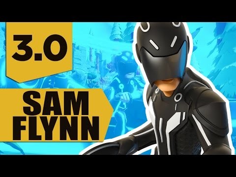 Disney Infinity 3.0: Sam Flynn Gameplay and Skills (Tron Legacy)