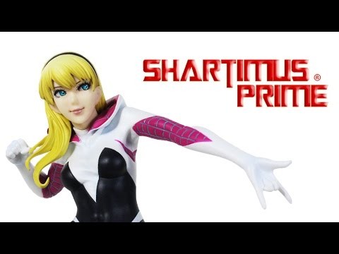 Bishoujo Spider-Gwen Kotobukiya Marvel Comics Statue Review