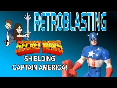 Captain America Secret Wars 1984 - Mattel Shield Weirdness