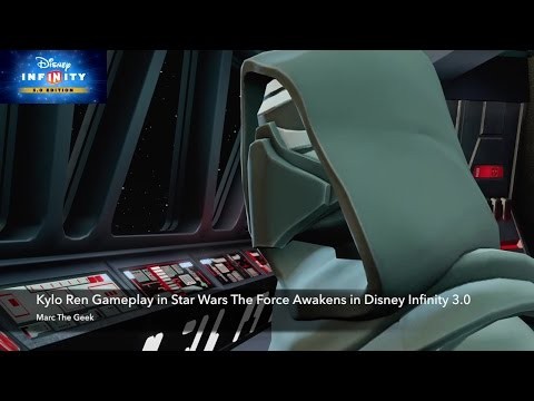 Kylo Ren Gameplay in Disney Infinity 3.0 Star Wars: The Force Awakens