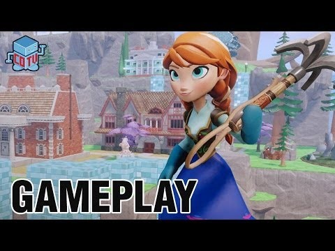 Disney Infinity Frozen ANNA Gameplay Commentary