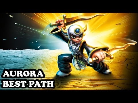 Skylanders Imaginators - Aurora - Fastest Skylander Alive Path - BEST PATH - GAMEPLAY