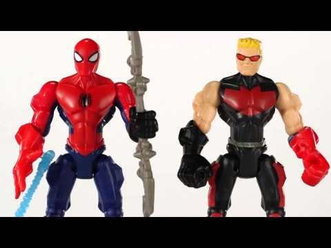 MARVEL Super Hero Mashers Figures Assortment Demo Video 2014