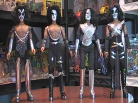 MEGO KISS Action Figures Video Review