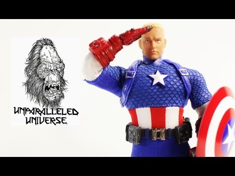 San Diego Comic-Con 2016 Exclusive Mezco One:12 Collective Captain America Action Figure Review