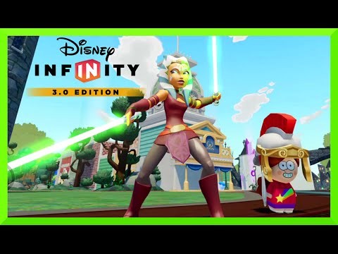 DISNEY Infinity 3.0 EP1 - TOY BOX GamePlay with STAR WARS AHSOKA