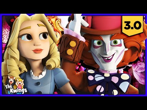 Disney Infinity 3.0 - Alice and Mad Hatter Gameplay