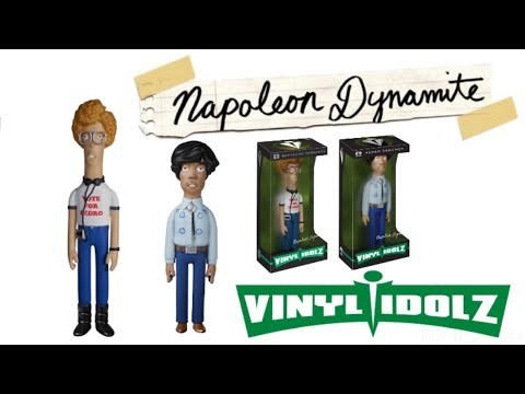 Funko Vinyl Idolz Napoleon Dynamite & Pedro Sanchez figure set of 2 pop culture 