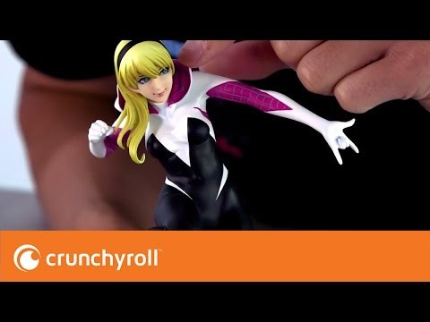 Spider-Gwen Bishoujo Statue Unboxing from Kotobukiya | Crunchyroll