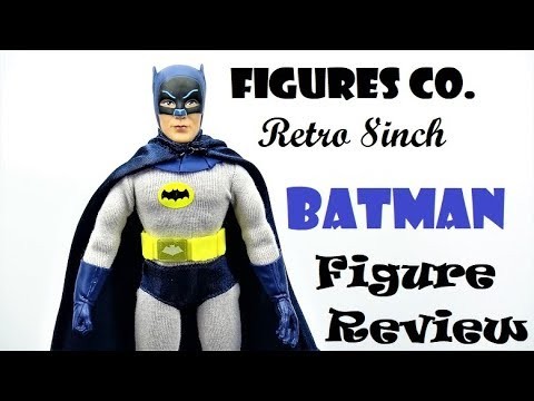 Figures Toy Company Retro 8-inch Classic TV Series Batman Action Figure Review