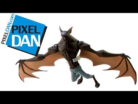 DC Collectibles Batman the Animated Series Man-Bat Figure Video Review