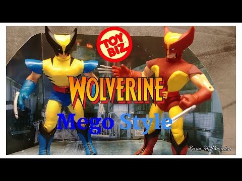 Toybiz  Famous covers Mego style Wolverines!