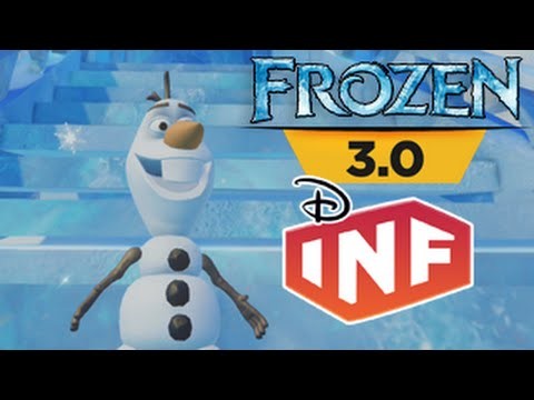 Disney Infinity 3.0 - Olaf Gameplay Walkthrough (Frozen's Ice Palace Castle)