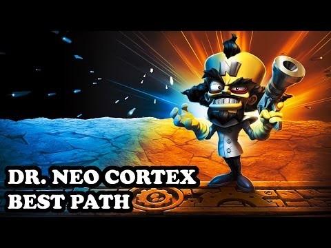 Skylanders Imaginators - Dr. Neo Cortex - Gadgets Galore Path - BEST PATH - GAMEPLAY