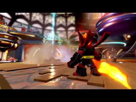 Skylanders Imaginators FLARE WOLF Sensei Shrine Cut-Scene